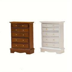 Dollhouse Mini Furniture Standing Cabinet