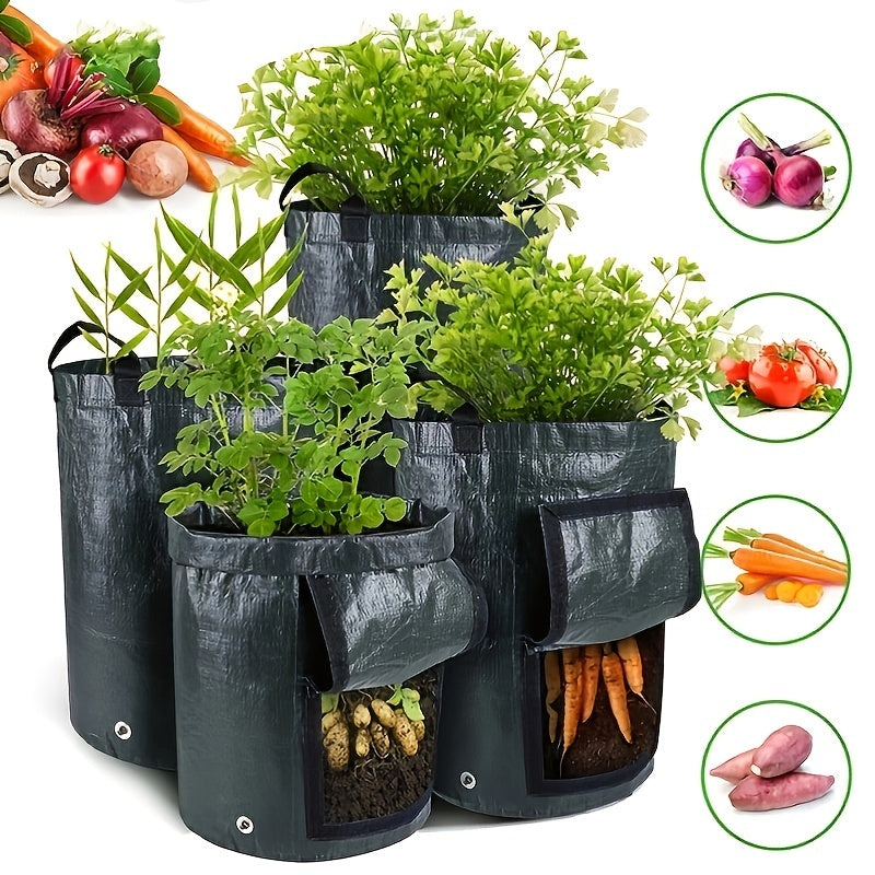 Potato Grow Bags With Flap and Handles 7-10 Gallon
