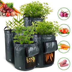 Potato Grow Bags With Flap and Handles 7-10 Gallon