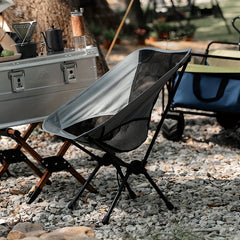 Portable Ultralight Camping Moon Chair for Beach Picnic & Fishing