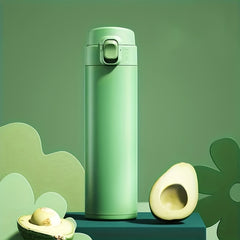 450ml Stainless Steel Insulation Cup Leakproof Water Bottle