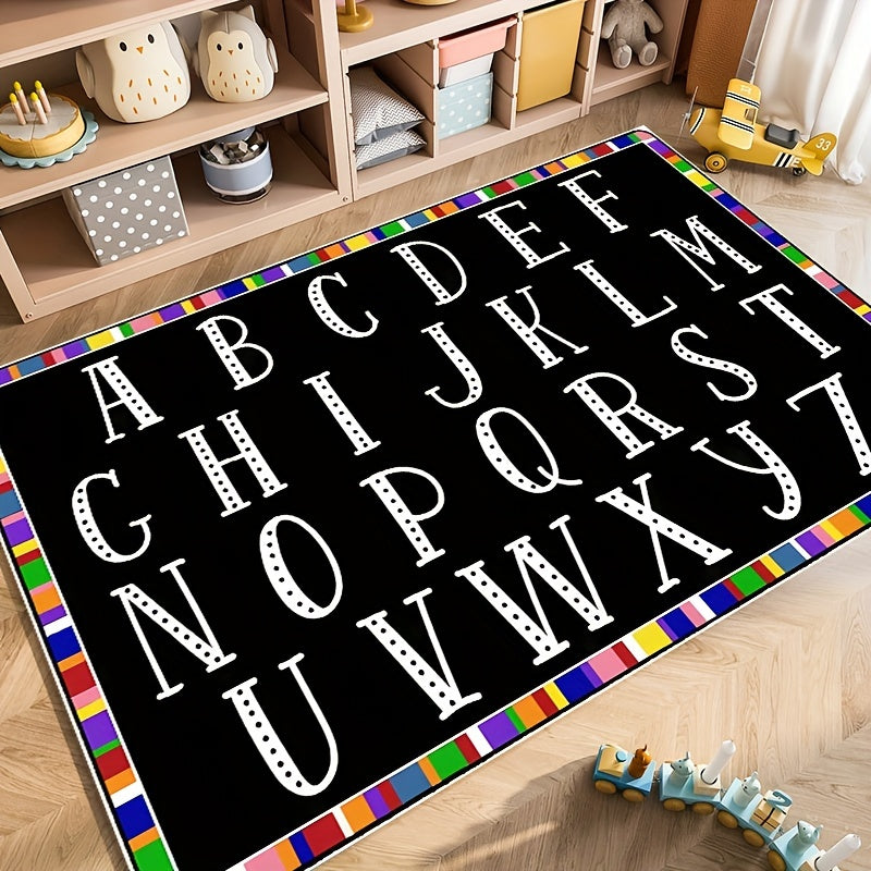 Alphabet Game Large Carpet Area Carpet Living Room Bedroom Soft Carpet Non Slip