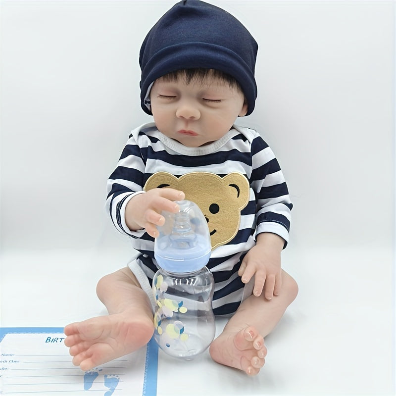 18 inch Hair Transplant Rebirth Doll Gift
