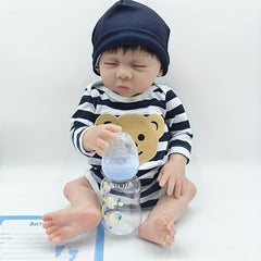 18 inch Hair Transplant Rebirth Doll Gift