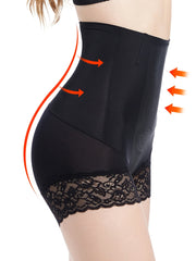 Lace High Waist Panties Bikini Brief Underwear Women's Shapewear