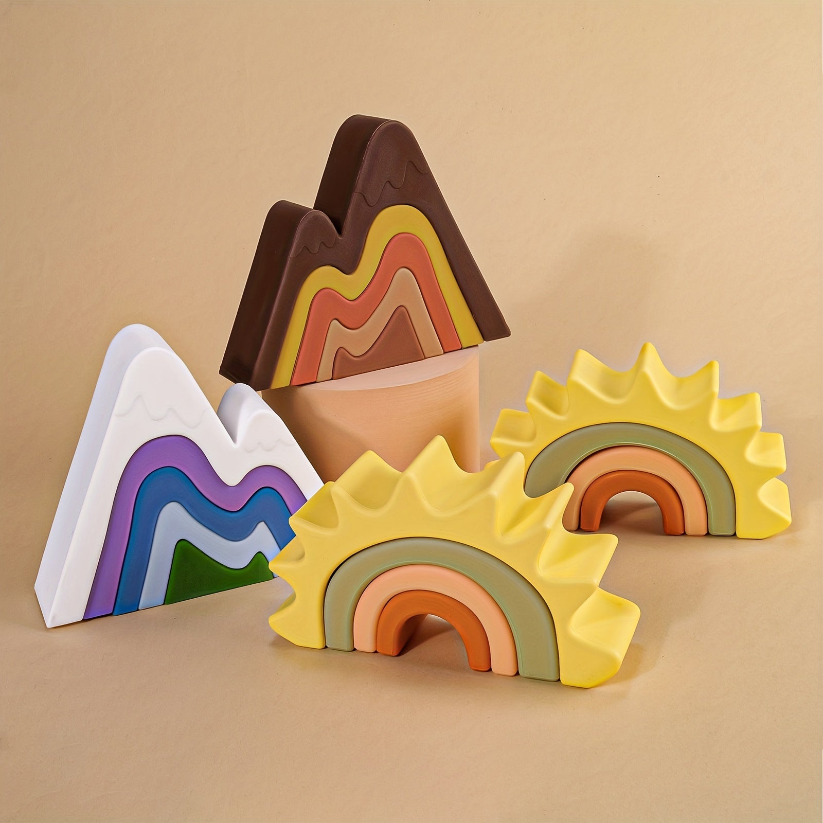 Non Toxic Silicone Stacking Toy for Infants