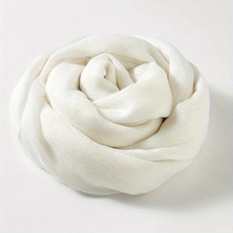 Boho Ling Scarf Sunscreen Shawl Frayed Edge Beach Towel