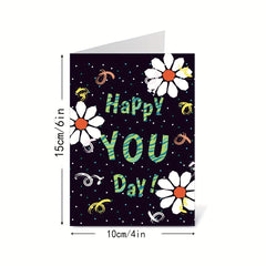 12 Birthday Cards & Envelopes for Friends & Relatives
