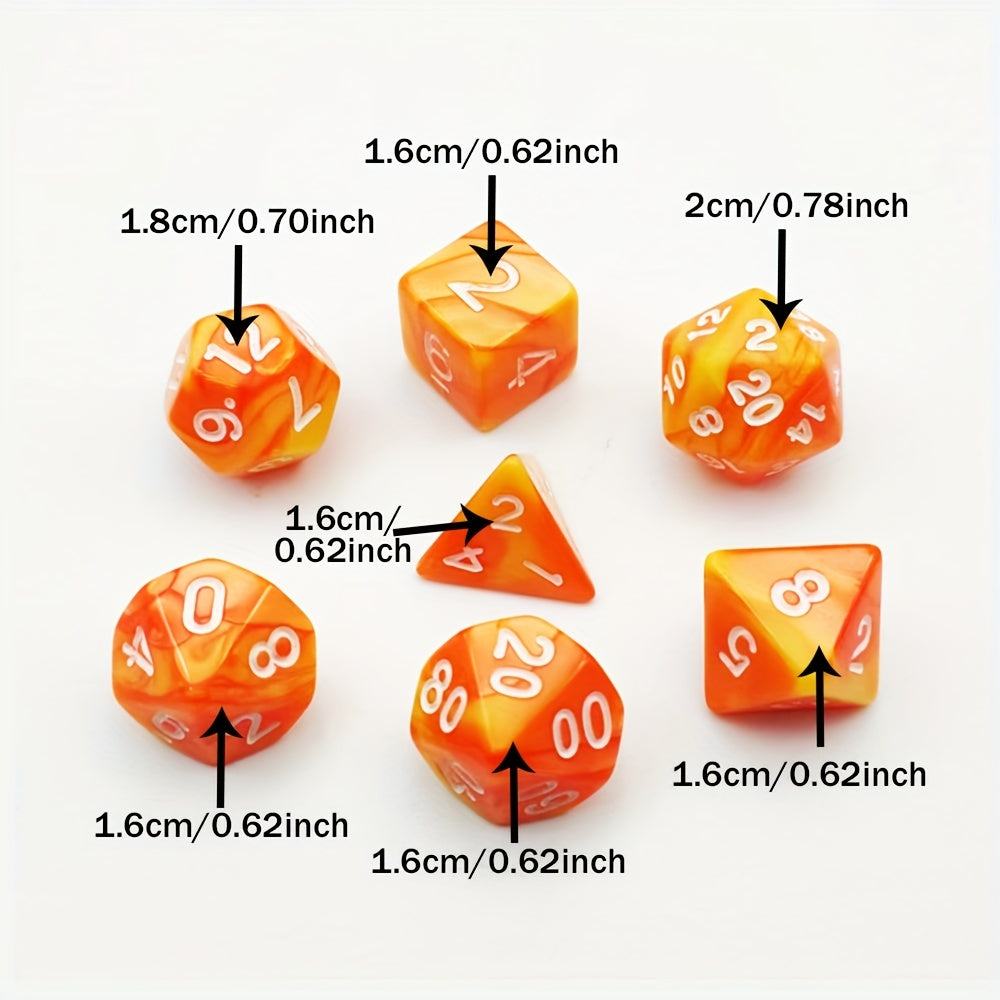 7PCS Dice Set for Multiplayer Fun in Bars and Clubs