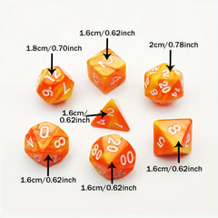 7PCS Dice Set for Multiplayer Fun in Bars and Clubs