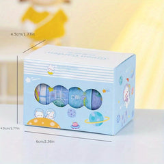 4pcs Cartoon Milk Washi Tape Set Small Fresh Japanese Sticker