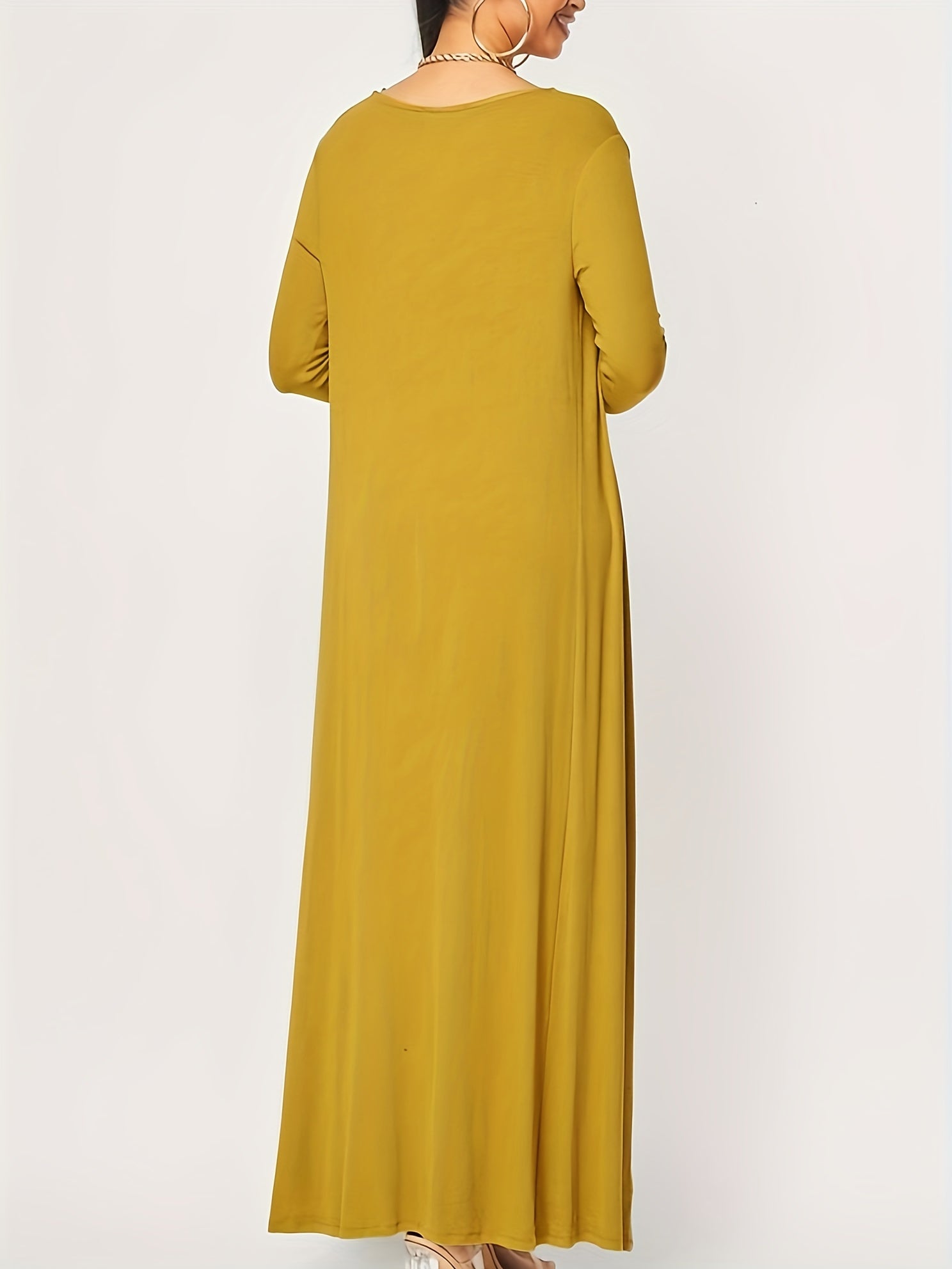 Solid Long Sleeve Cardigan & Bodycon Tube Dress Set