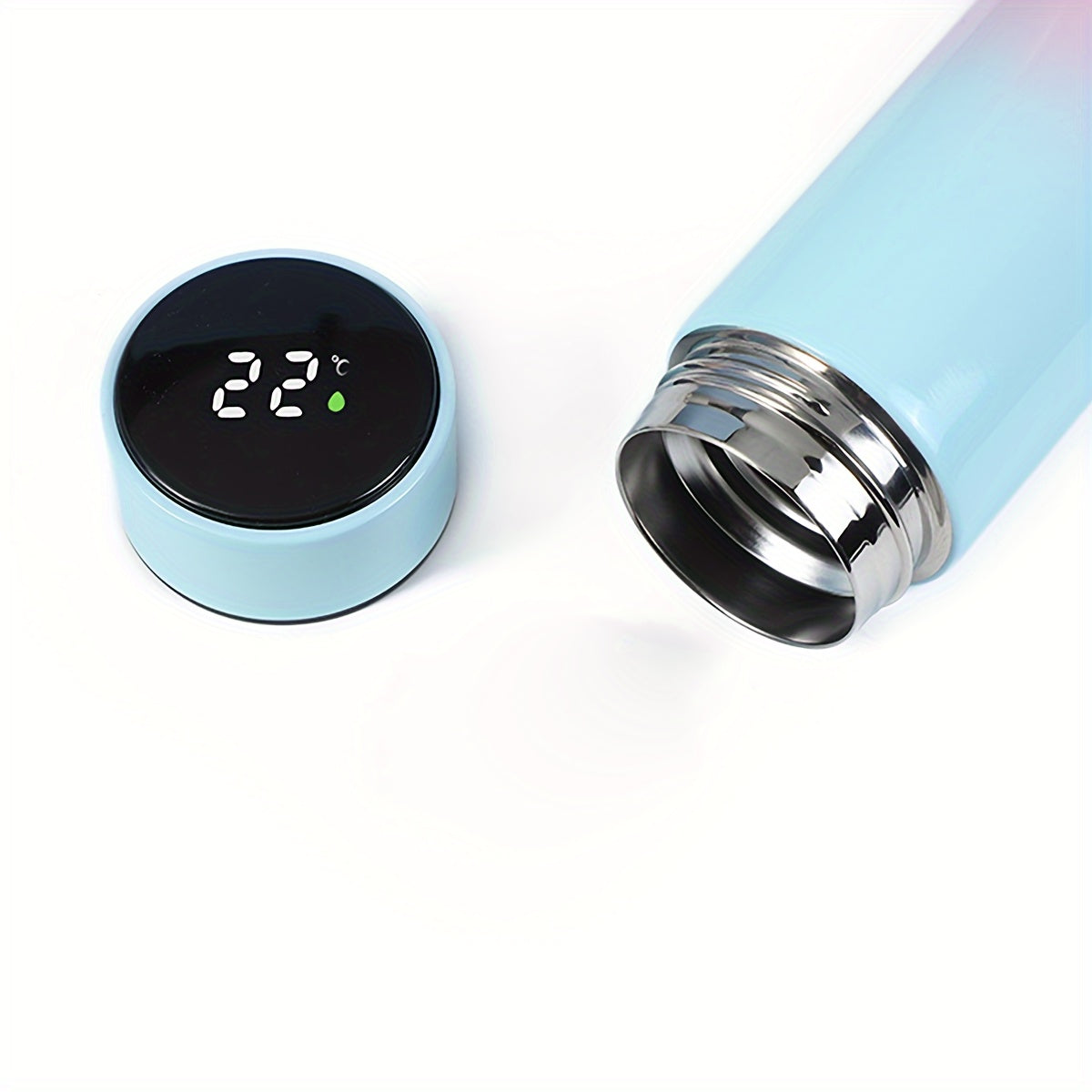 304 Stainless Steel Insulation Cup 500ml Sports Water Bottle Temperature Display