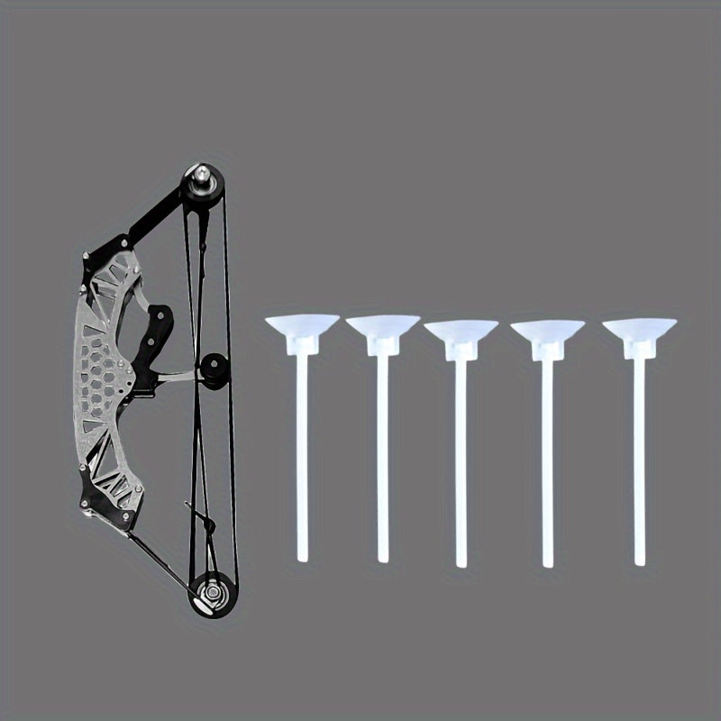 Mini Bow Decompression Toy Set with Suction Cup Arrows