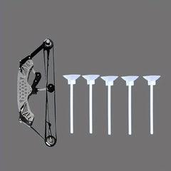 Mini Bow Decompression Toy Set with Suction Cup Arrows