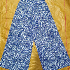 Floral Wide Leg High Waist Pants for Spring & Summer