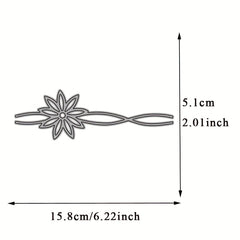 1pc Lace Metal Cutting Dies for Card Making DIY Scrapbooking