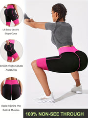 Women's Sauna Body Shaped Shorts Slimming Fitness Exercise Yoga Shorts