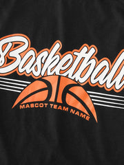 Boys Basketball Print Vest Top & Shorts Set