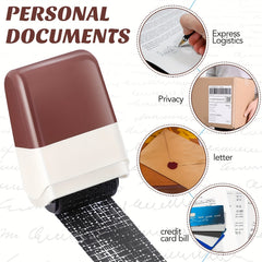 12pcs Identity Protection Roller Guard Personal Information Address