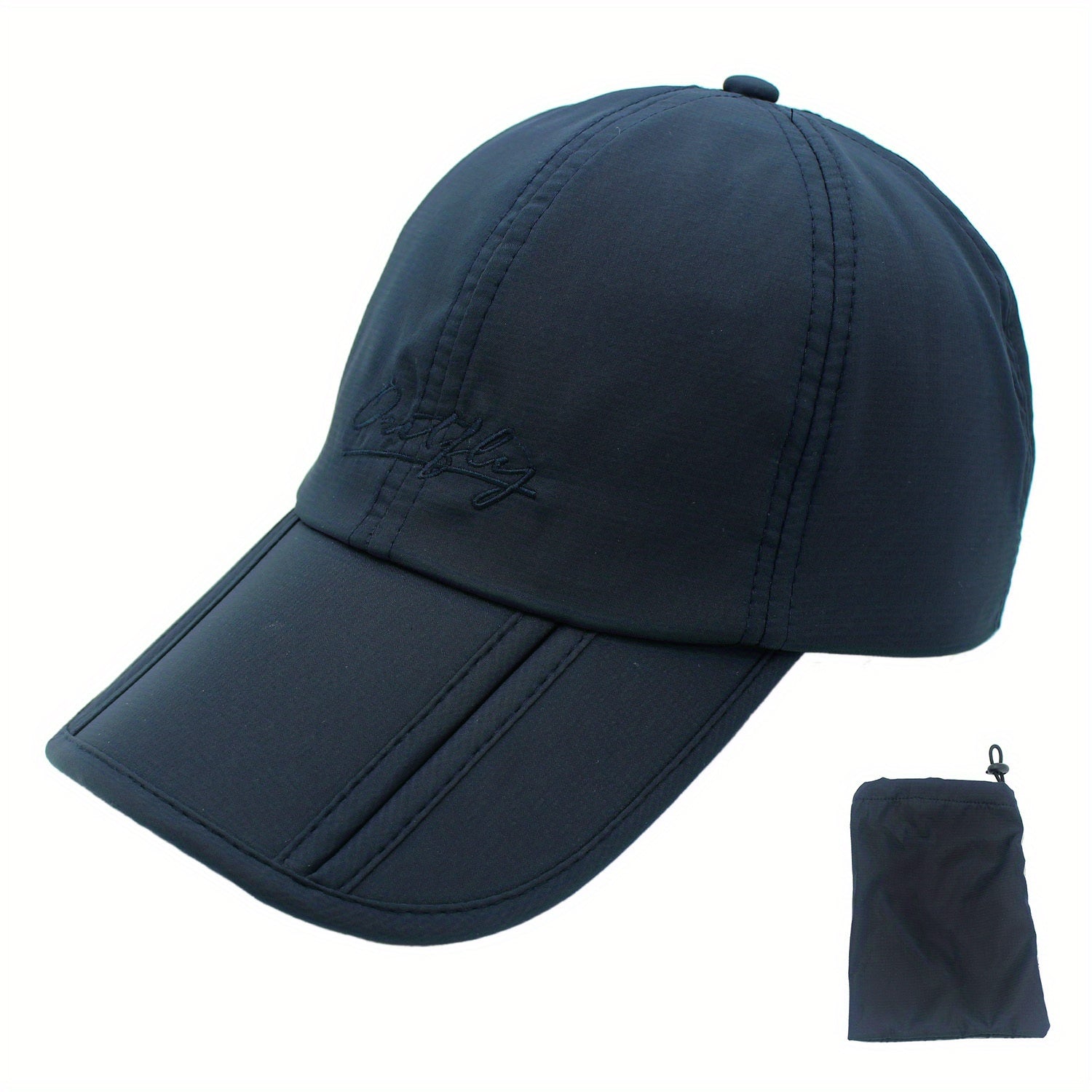 Foldable Quick Drying Baseball Cap with Storage Bag