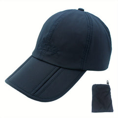 Foldable Quick Drying Baseball Cap with Storage Bag