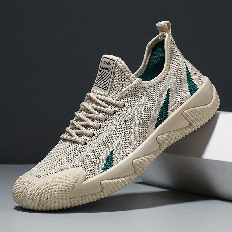 Men's Breathable Sports Shoes Comfortable Non Slip Sneakers for Training