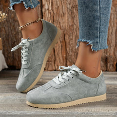 Comfortable Lace Up Outdoor Sneakers Women's Shoes