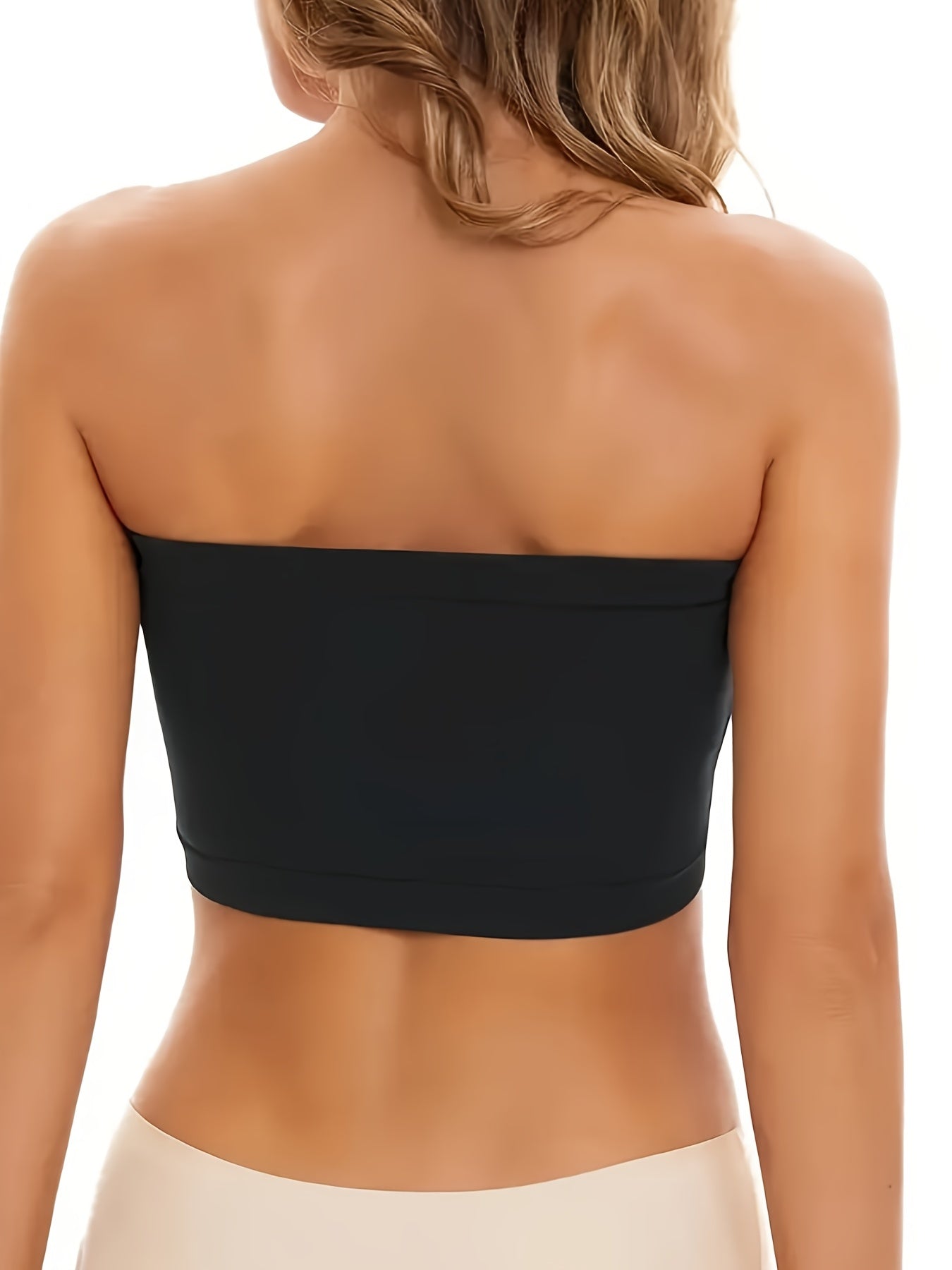 4pcs Bandeau Bras Stretch Everyday Bra Women's Lingerie