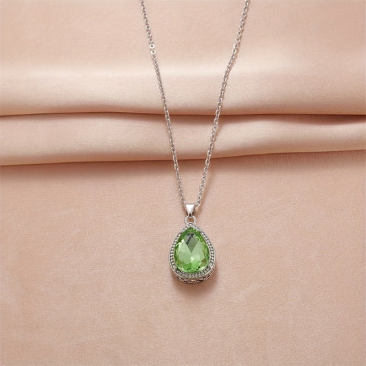 Emerald Necklace Pendant for Christmas Birthdays & More