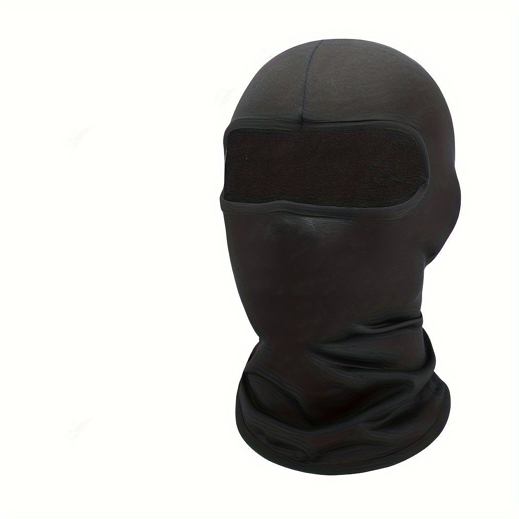 Breathable Spandex Face Mask with Eye & Mouth Holes Elastic Fit
