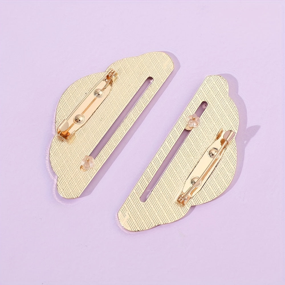 Cloud Brooch Set of 2