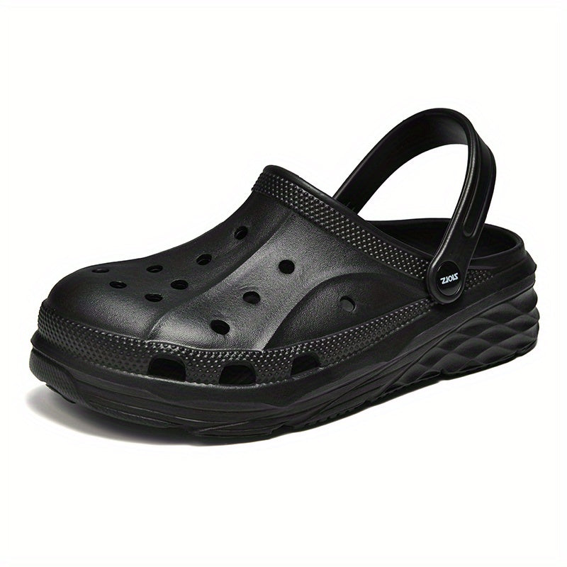 Men's Clog Sandals with Strap Casual Outdoor Walking Shoes