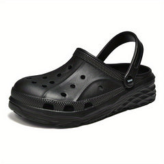 Men's Clog Sandals with Strap Casual Outdoor Walking Shoes