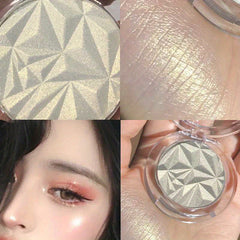Diamond Shine Highlighter Palette Glitter Face Contour Brighten