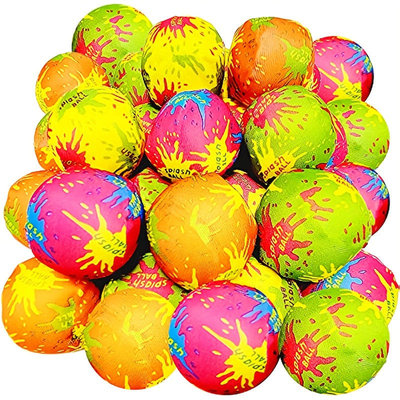 6 Water Splash Balls for Pool Summer Soaking Games