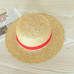 Woven Straw Hats Short Brim Sun Hat Men Women