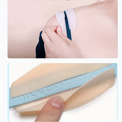 Non Slip Silicone Bra Strap Cushions Invisible Shoulder Pads Comfortable Wear