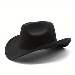 Men's European American Solid Wool Jazz Hat British Style Top Hat