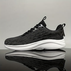 Men's Casual Lace-up Tennis Shoes, Comfortable and Breathable