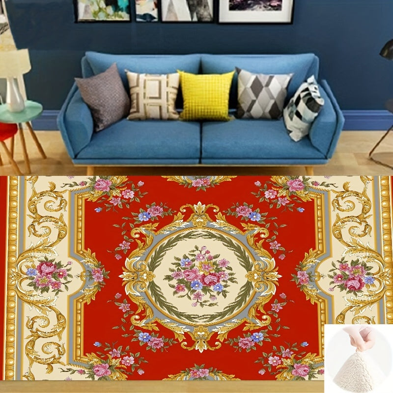 Boho Anti Fatigue Kitchen Rugs Vintage Non Slip Absorbent