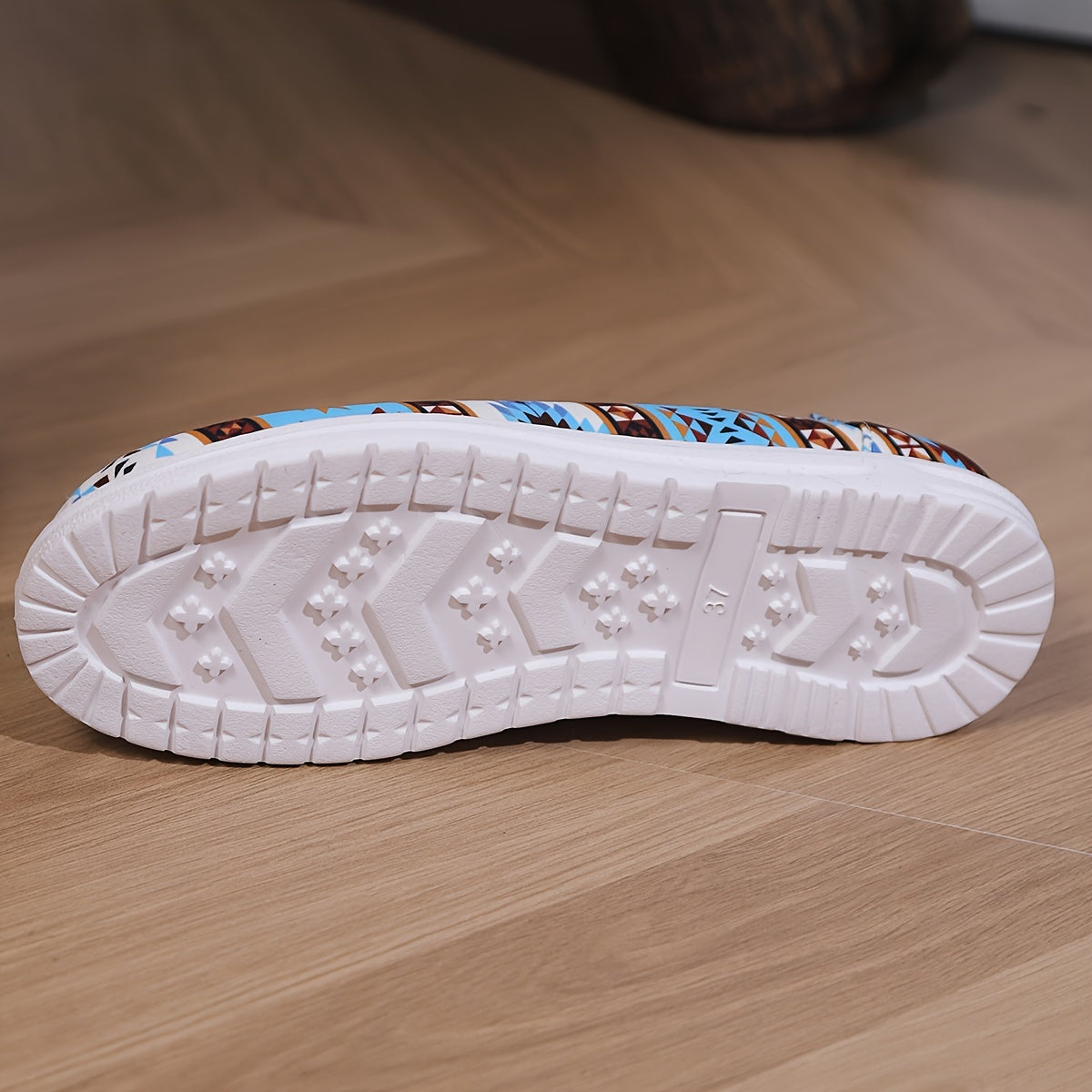 Women's Patchwork Lace Up Skateboard Shoes