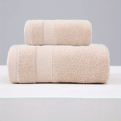 Coral Fleece Towel Set - Soft and Absorbent - 2pcs Bath Towel Set