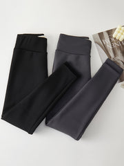 Warm Yoga Tight Pants Fleece High Waist Leggings Women's Activewear
