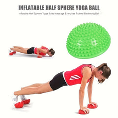 Inflatable Balance Training Ball For Yoga Pilates