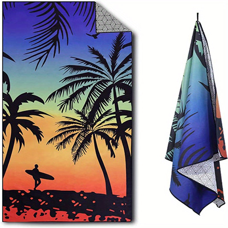 Sand Protection Beach Towel 160x80cm Quick Drying Adult Towel
