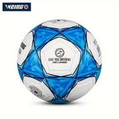 1pc 5 Football PU Leather Rubber Soccer Ball Wear resistant And Explosion proof