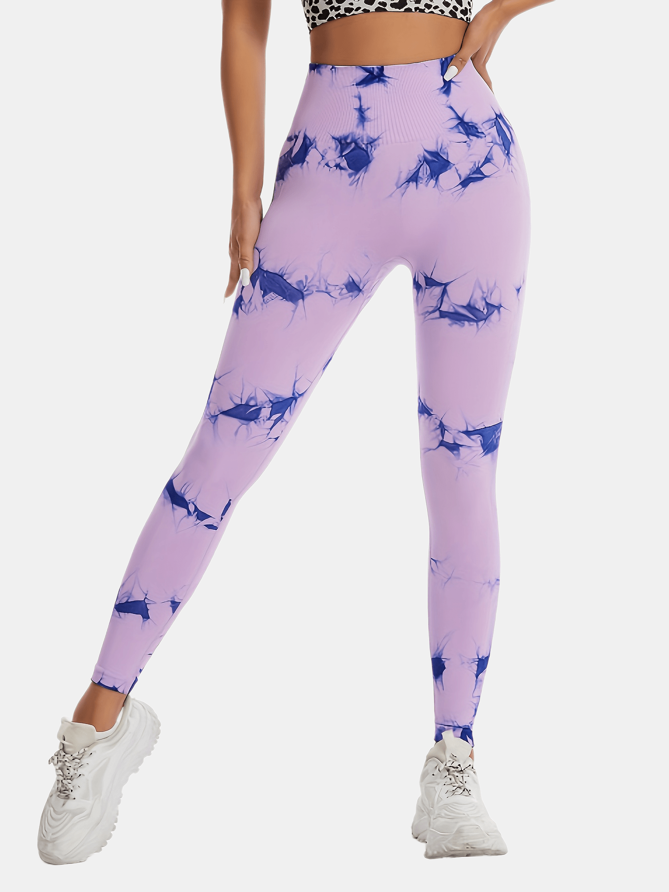 Tie Dye Quick Dry Yoga Pants High Stretch Butt Lifting Leggings