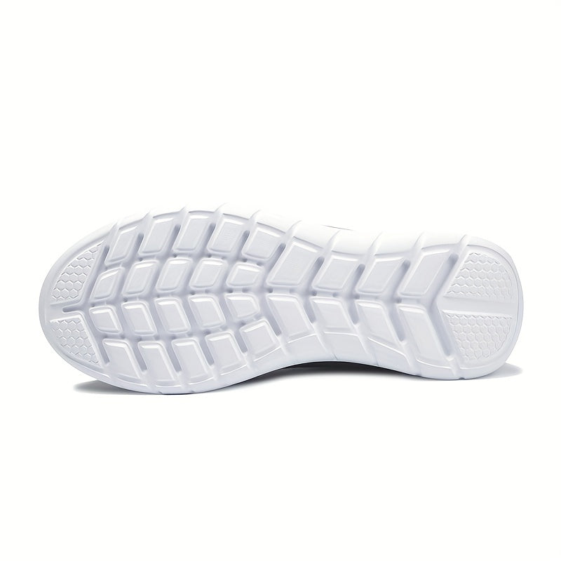 Men's Knitted Lightweight Running Shoes Spring Summer