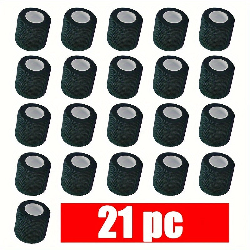 21pcs Sports Elastic Bandage Non Woven Tape